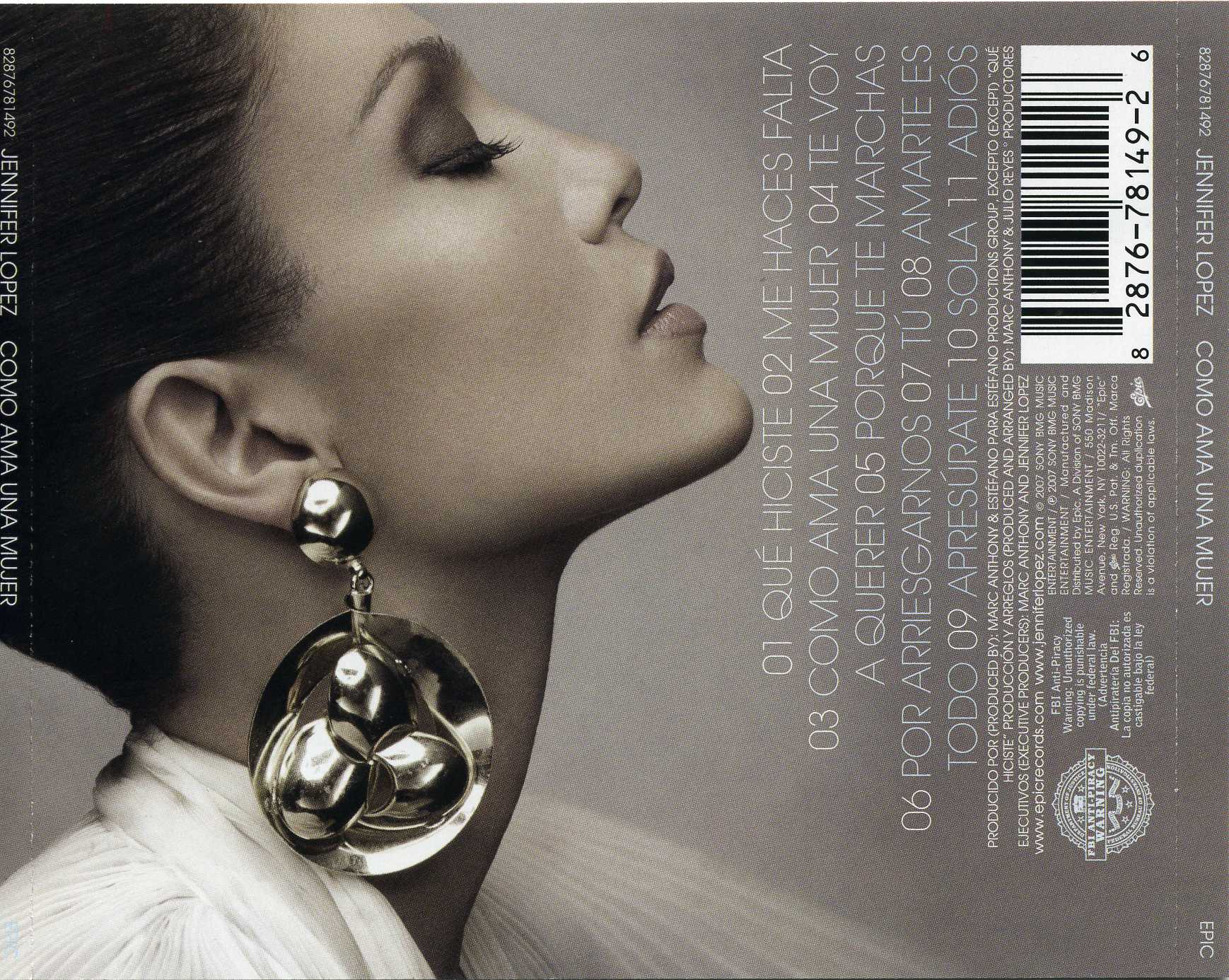 Jennifer Lopez Como Ama Una Muje - 2007